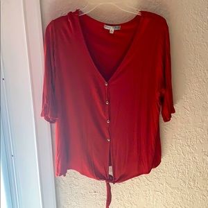 Rust blouse